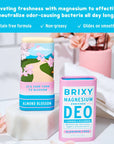 Deodorant: Magnesium Enriched & Aluminum Free