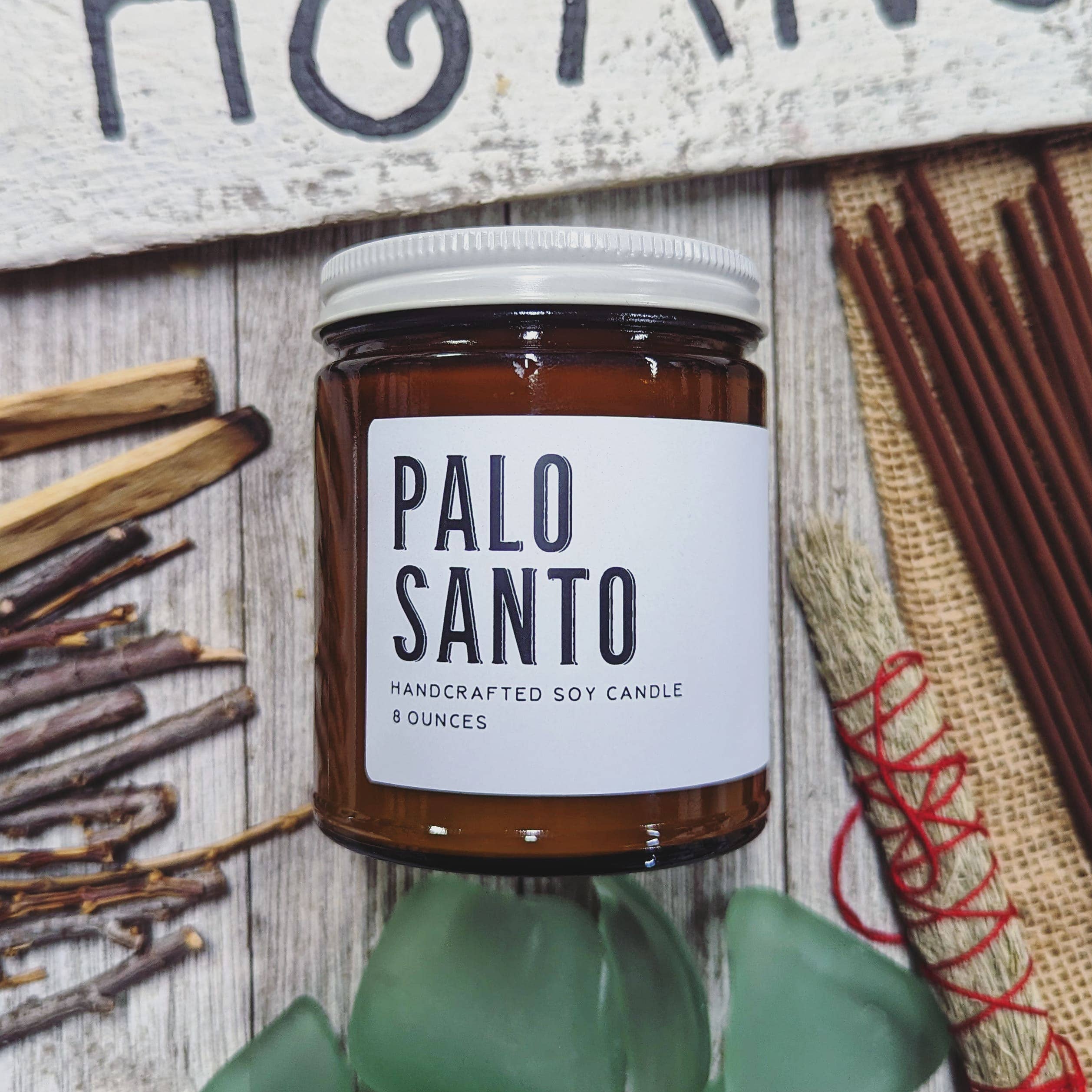 Vegan Soy Candle: Hand-Poured Natural Aromatherapy