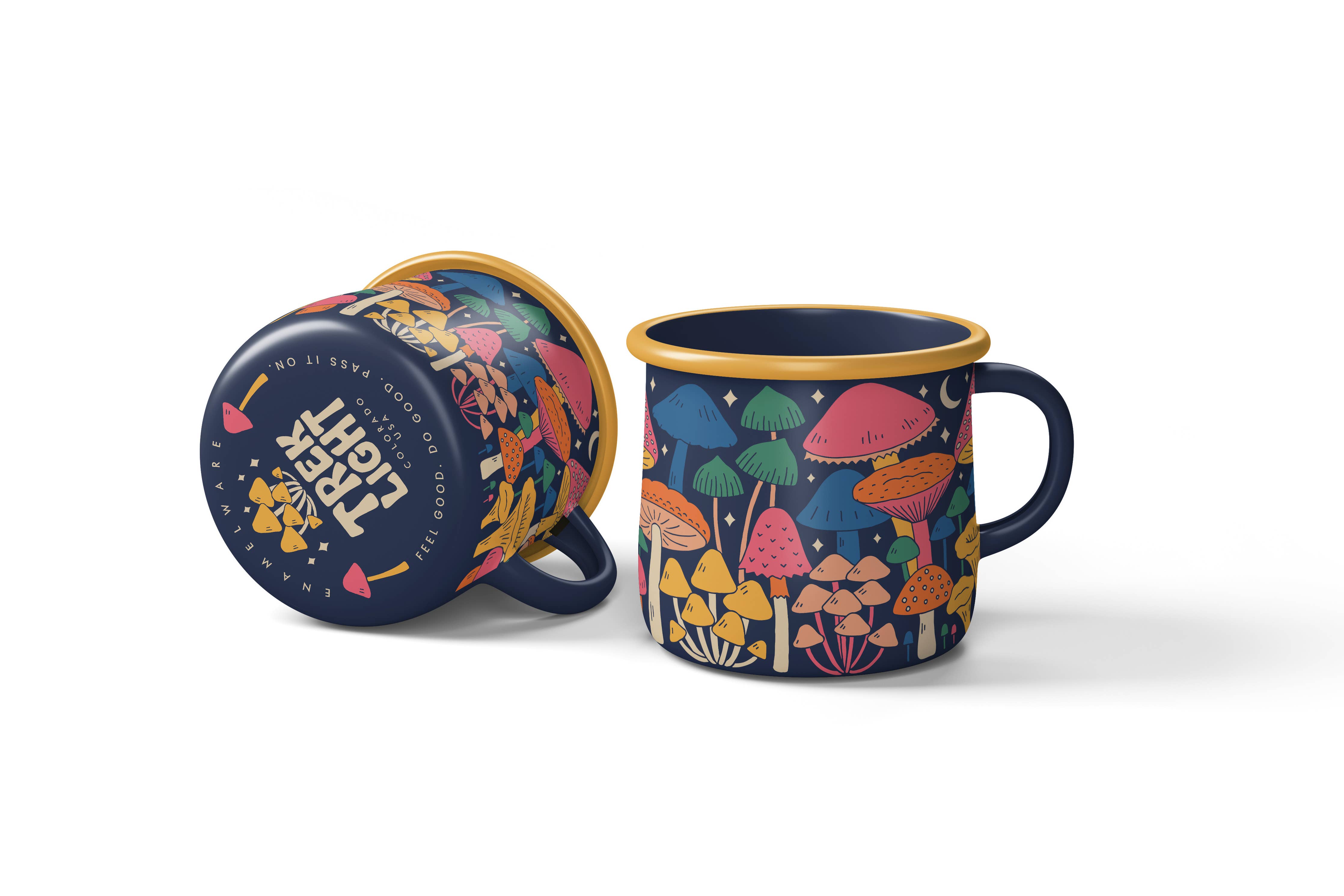 Enamel Coffee &amp; Camp Mug 16 Oz