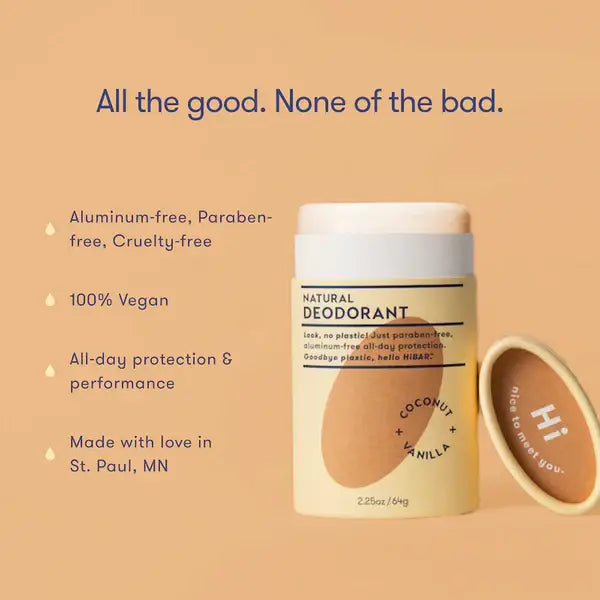 Deodorant: HiBAR