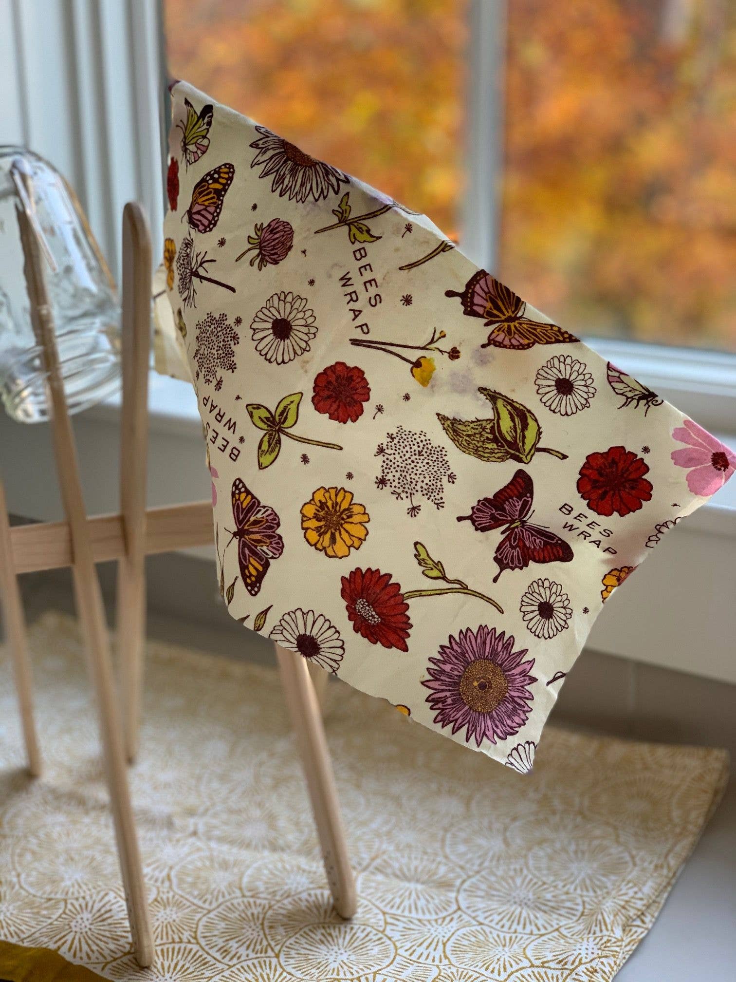Beeswax Food Wrap: Meadow Magic Assorted 3 Pack