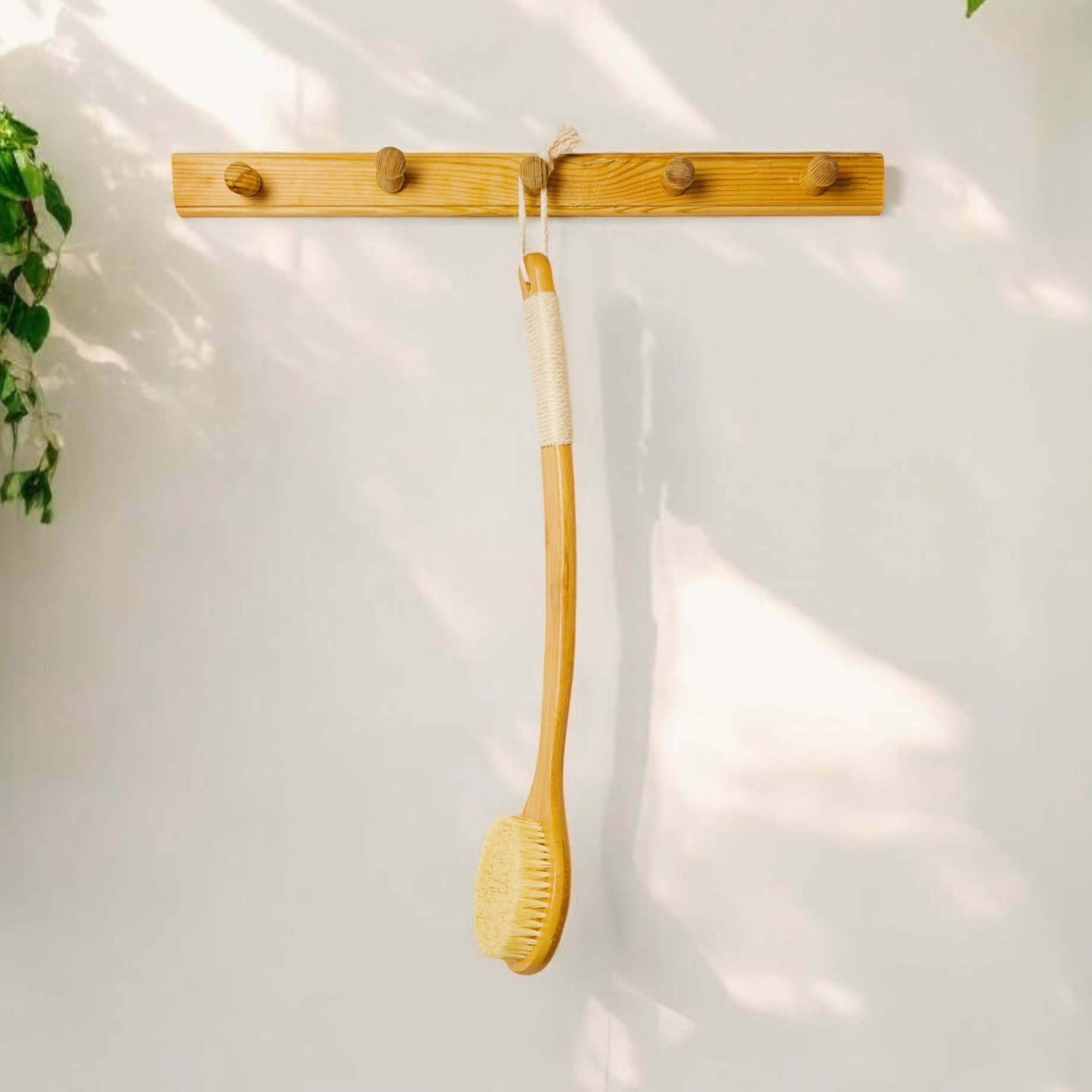 Bamboo Body Dry Brush: Long