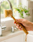 Bamboo Kitchen Dish Scrubber