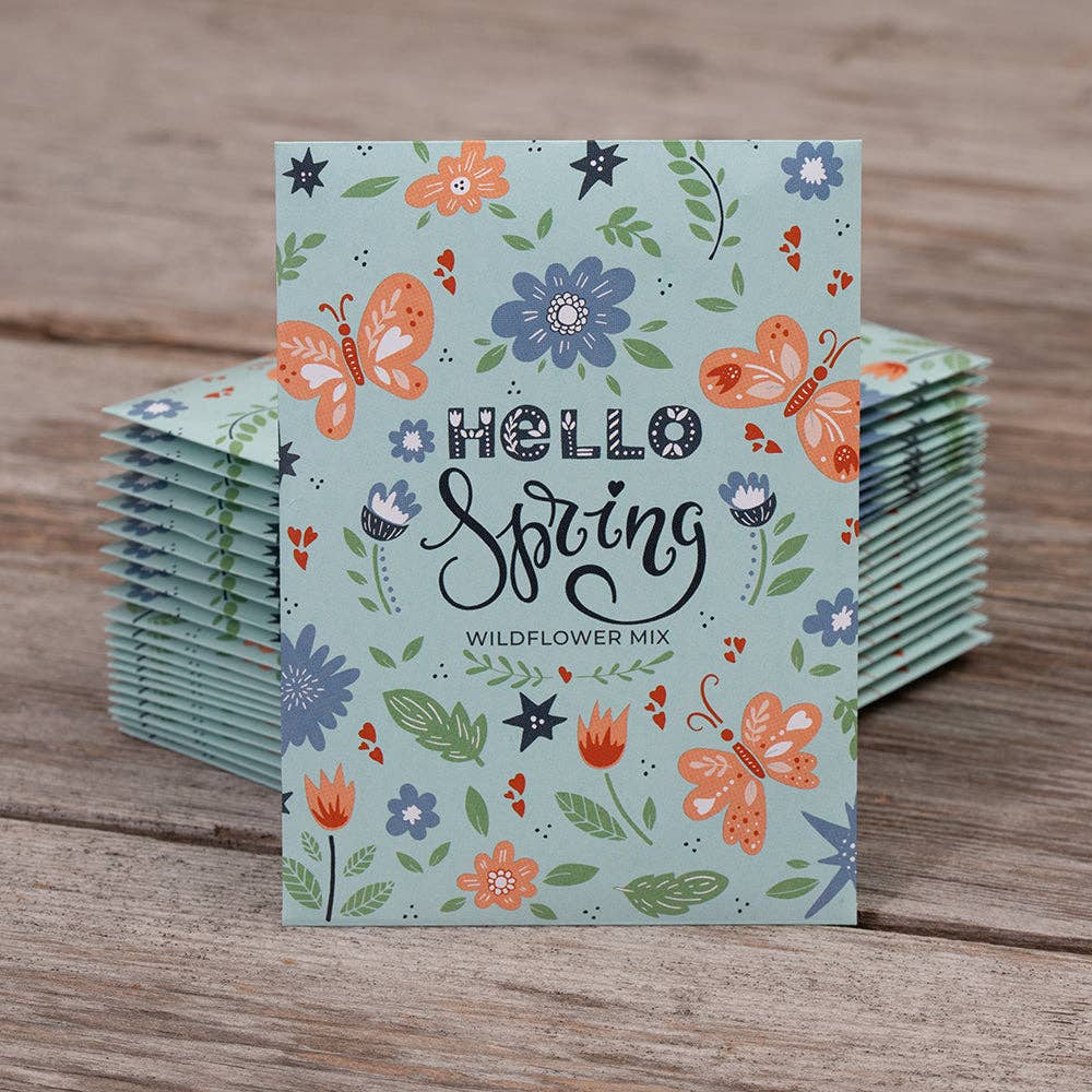 Wildflower Seed Packet: Hello Spring