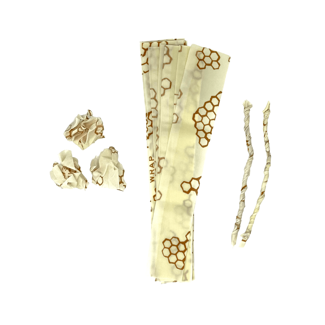 Scrap Fire Starters: Bees Wrap
