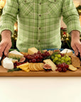 Charcuterie Serving Board: Beechwood