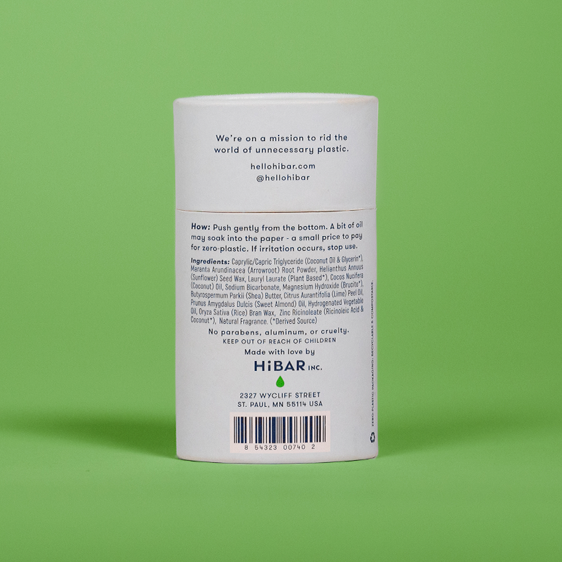 Deodorant: HiBAR
