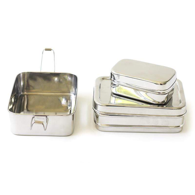 Stainless Steel Lunchbox: Classic or Giant