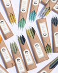 Spiral Beeswax Candles - Set of 3