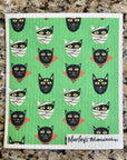 Swedish Dish Cloth: Spooky Halloween