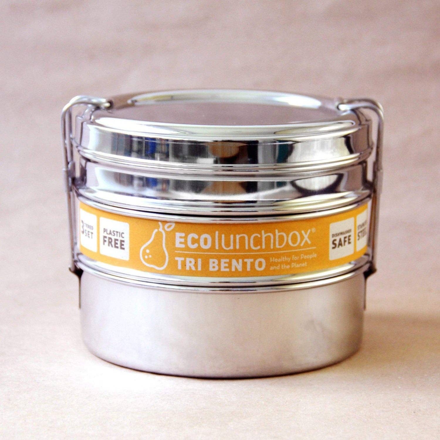 Tri Bento: Stainless Steel