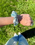Scrunchie Hair Tie: Oregon Mountains Print