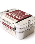 Stainless Steel Lunchbox: Classic or Giant