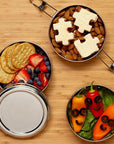 Tri Bento: Stainless Steel