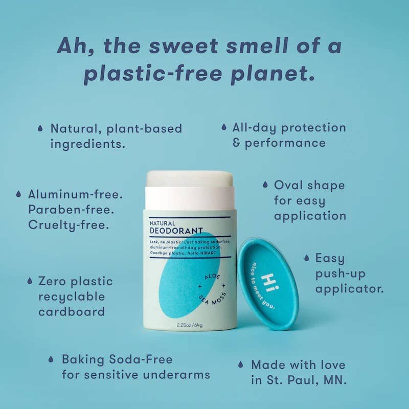Deodorant: HiBAR