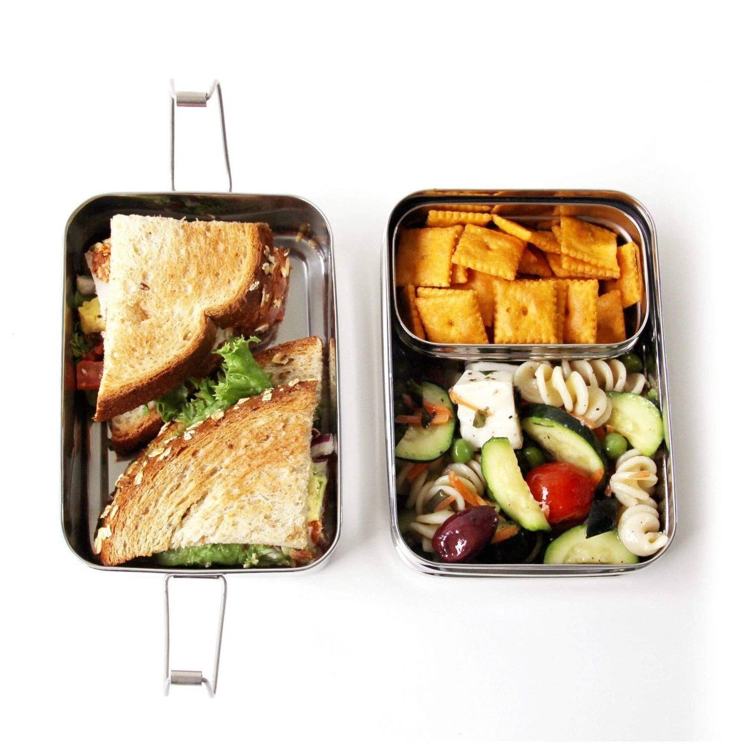 Stainless Steel Lunchbox: Classic or Giant