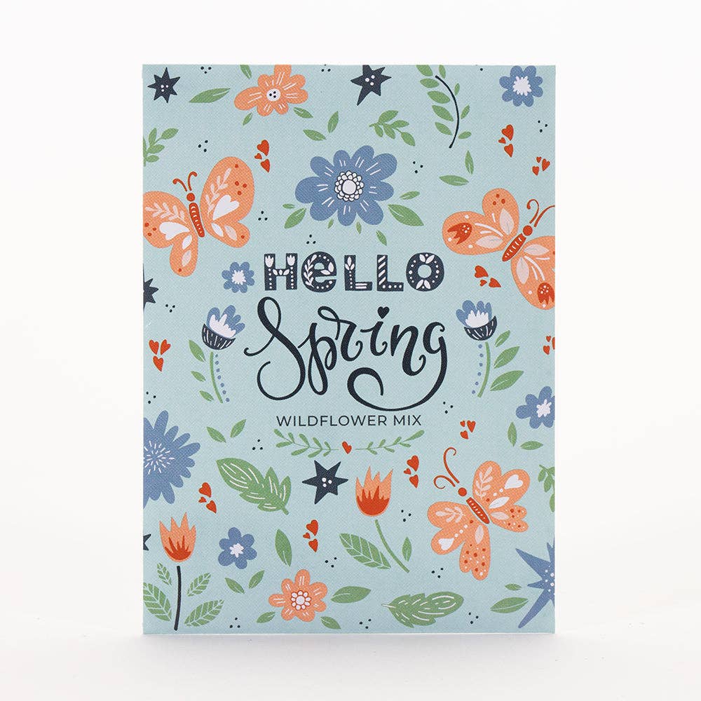 Wildflower Seed Packet: Hello Spring