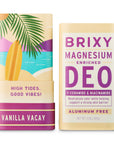 Deodorant: Magnesium Enriched & Aluminum Free