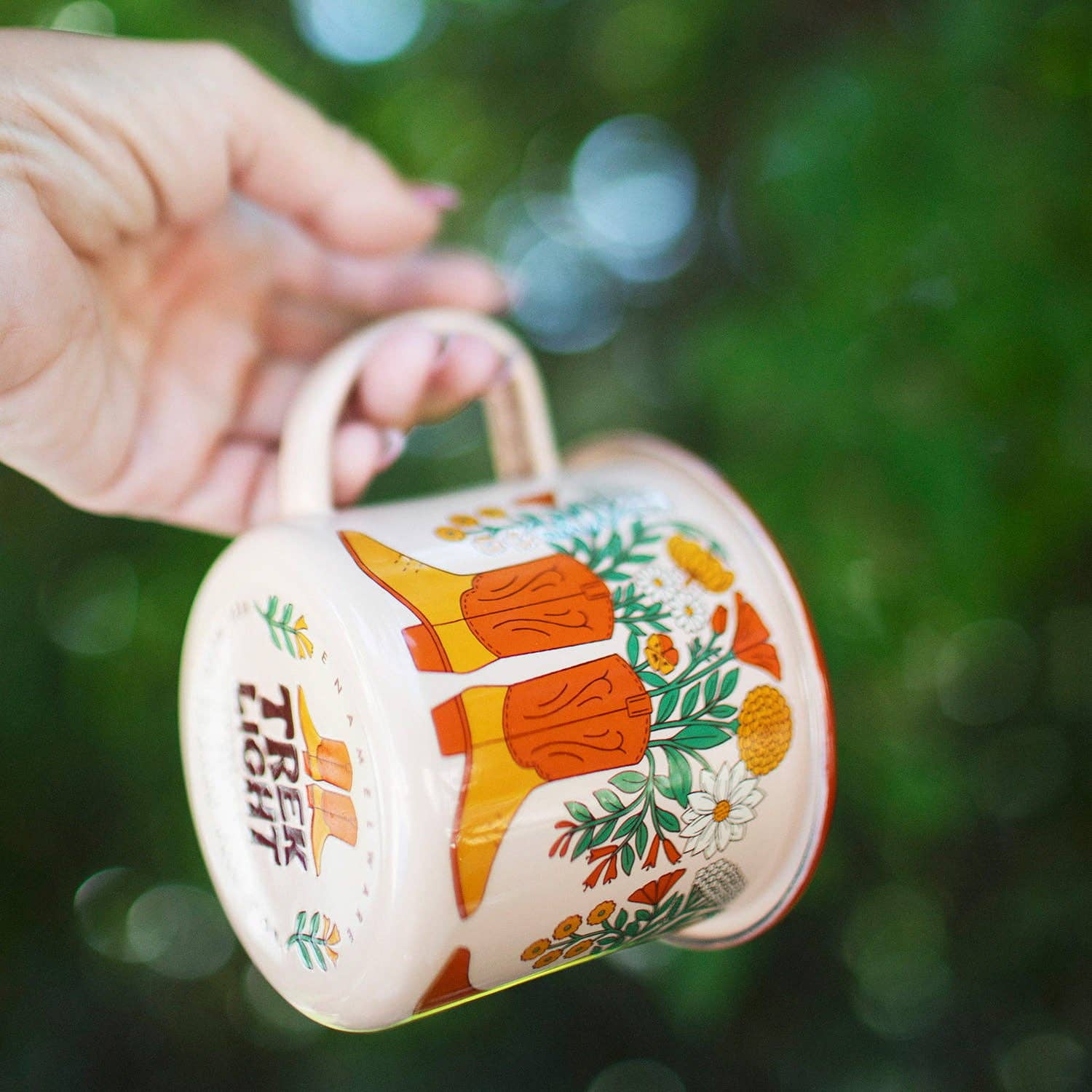 Enamel Coffee &amp; Camp Mug 16 Oz