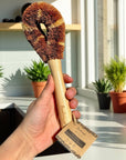 Bamboo Cleaning Brush: Sisal & Coconut