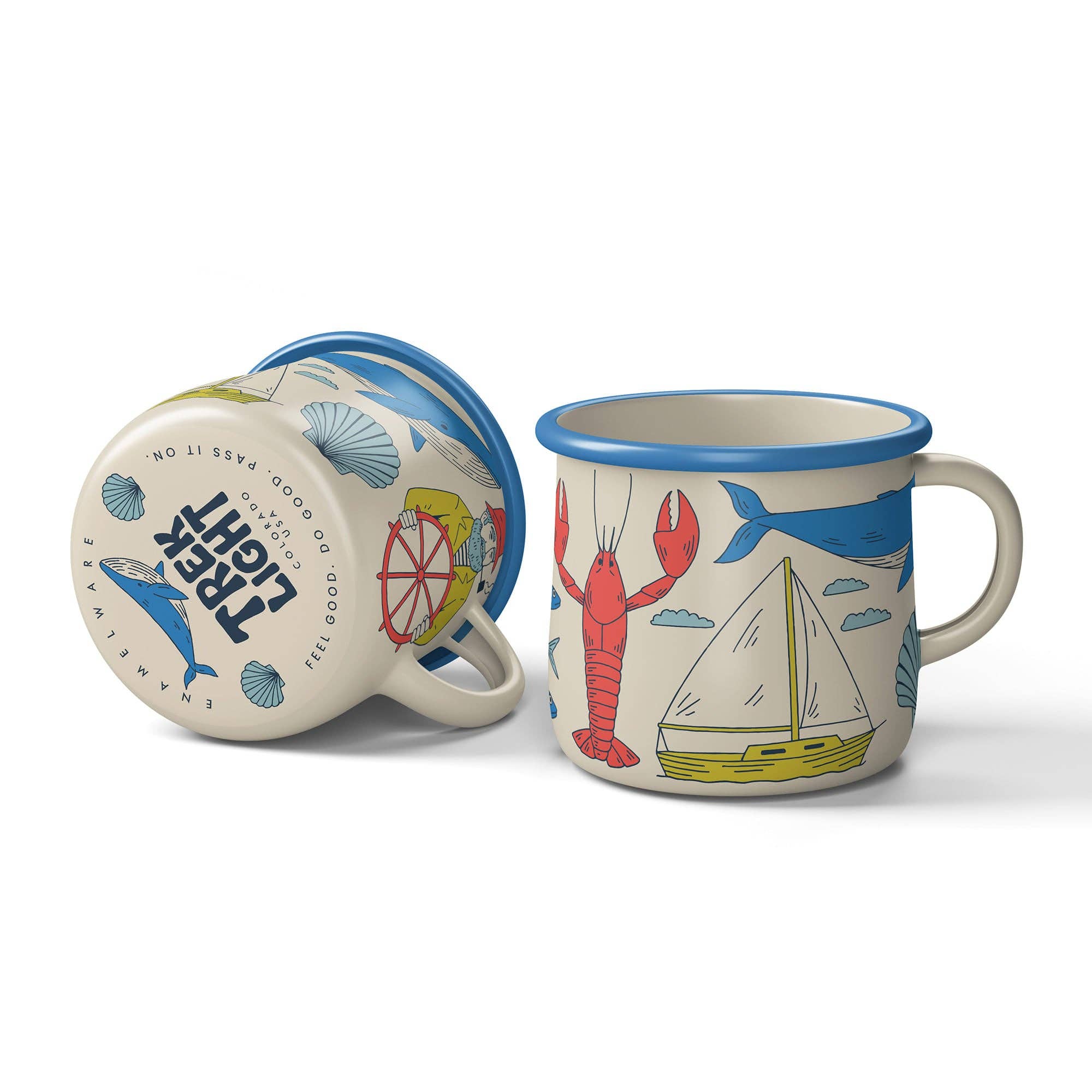 Enamel Coffee &amp; Camp Mug 16 Oz