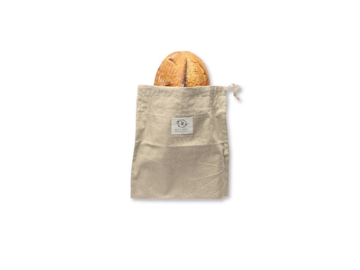 Beeswax Lined Bread Bag: Bees Wrap