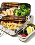 Stainless Steel Lunchbox: Classic or Giant
