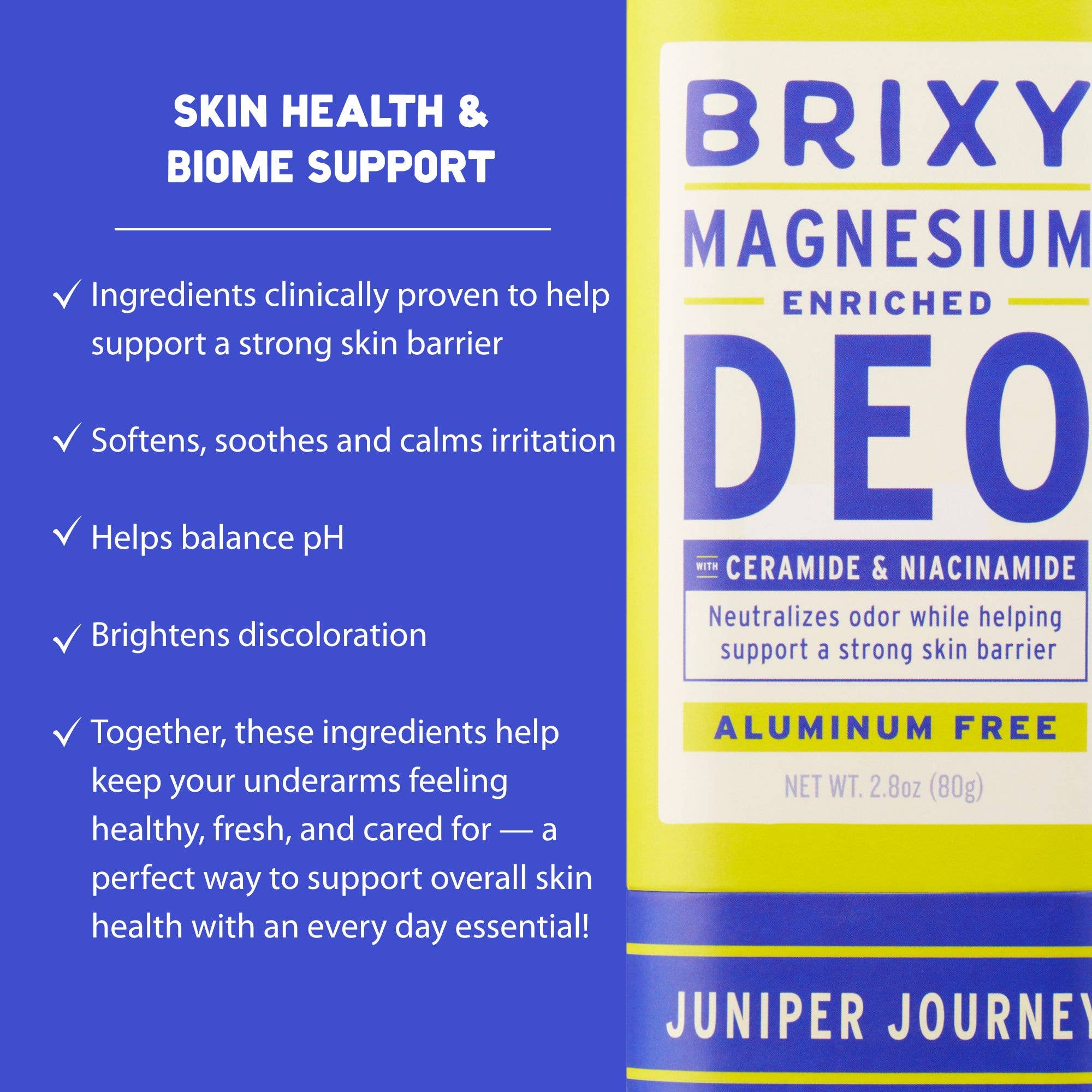 Deodorant: Magnesium Enriched &amp; Aluminum Free