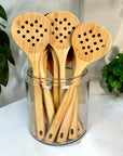 Bamboo Straining Spoon