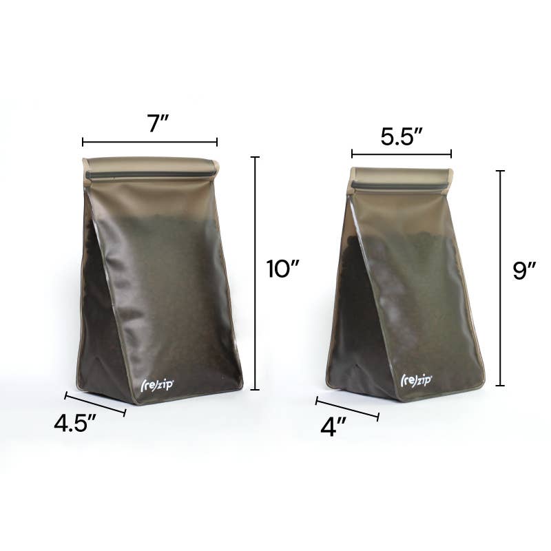 Reusable Coffee/Tea Storage Bags: 2-Pack