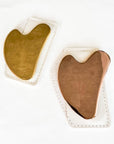 Gua Sha Facial Stone: Stainless Steel