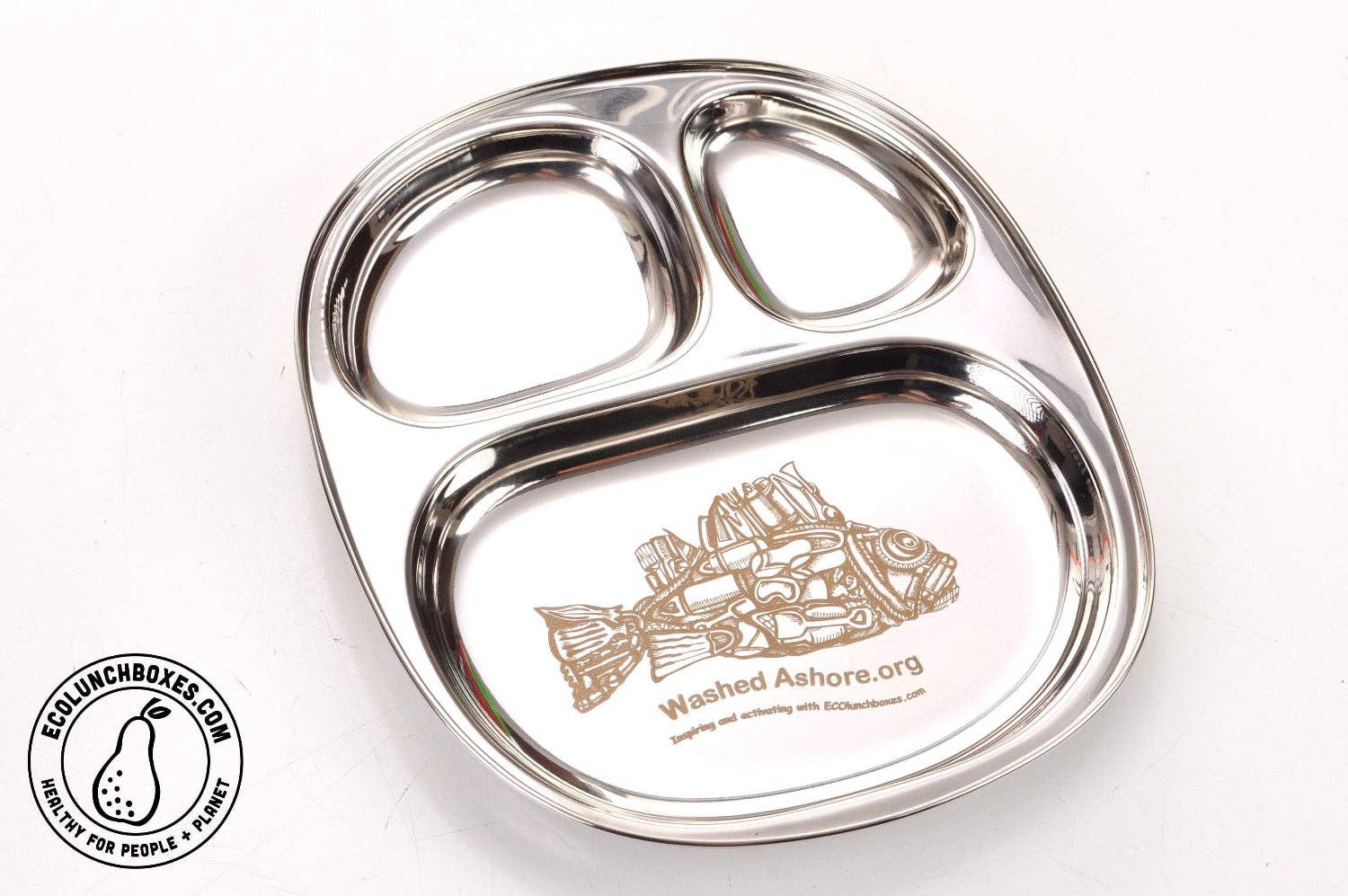 Camping Tray: Stainless Steel