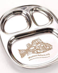 Camping Tray: Stainless Steel