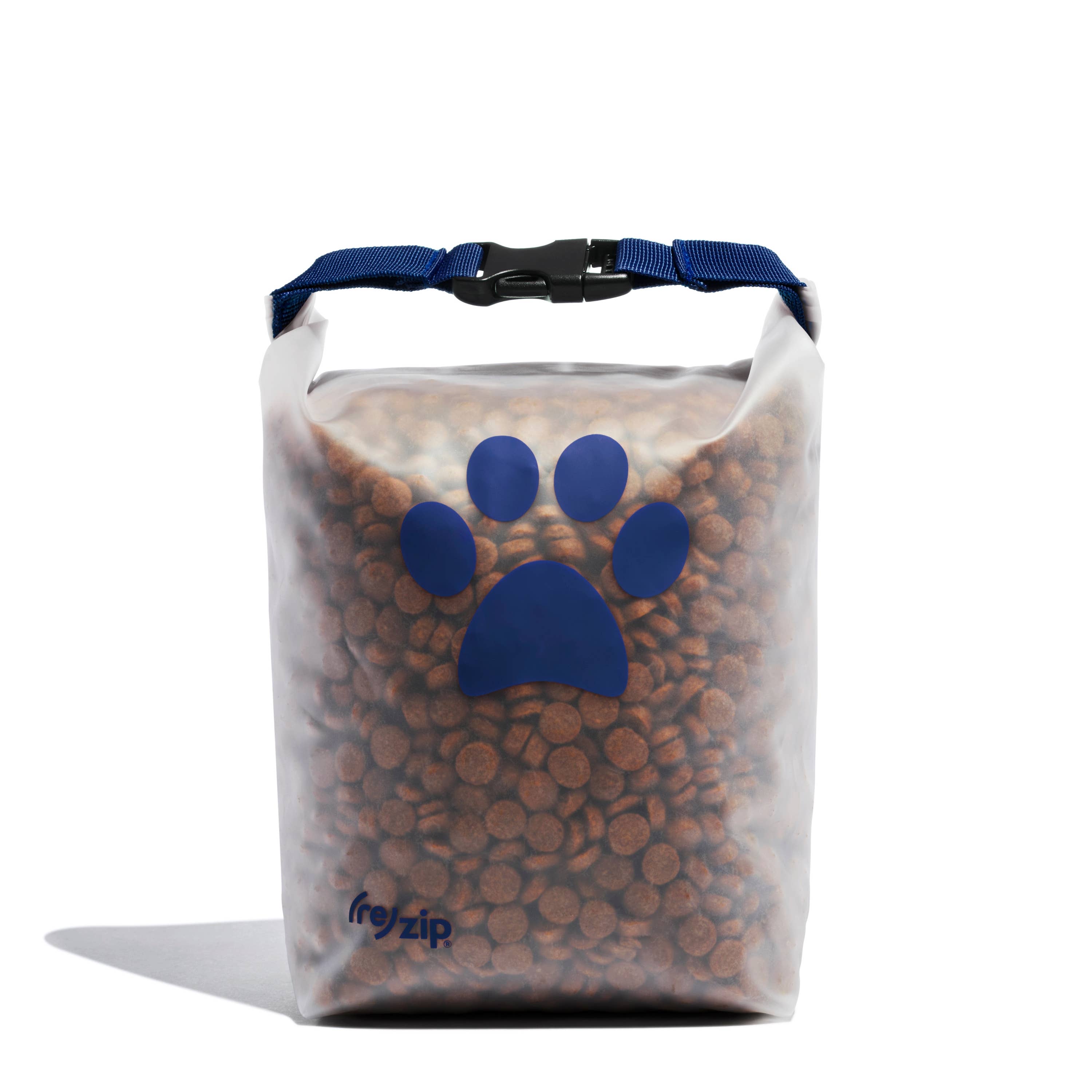 Reusable Roll Top Pet Food Storage Bag: Medium