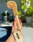 Bamboo Bottle Cleaning Brush: Sisal & Coconut