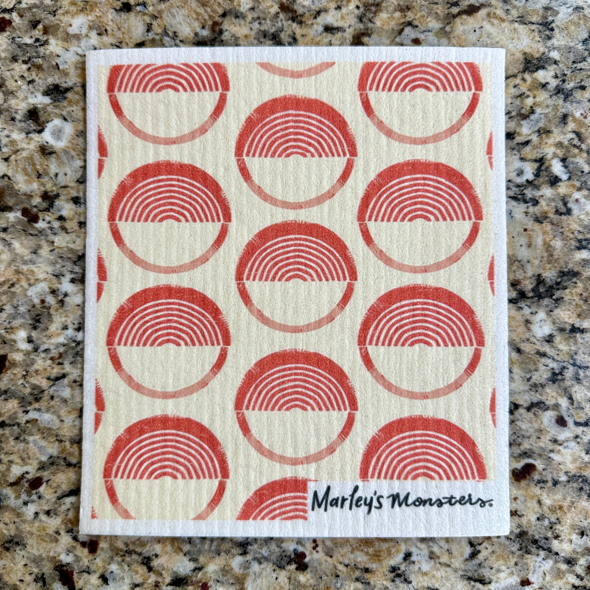 Swedish Dish Cloth: Fall Prints