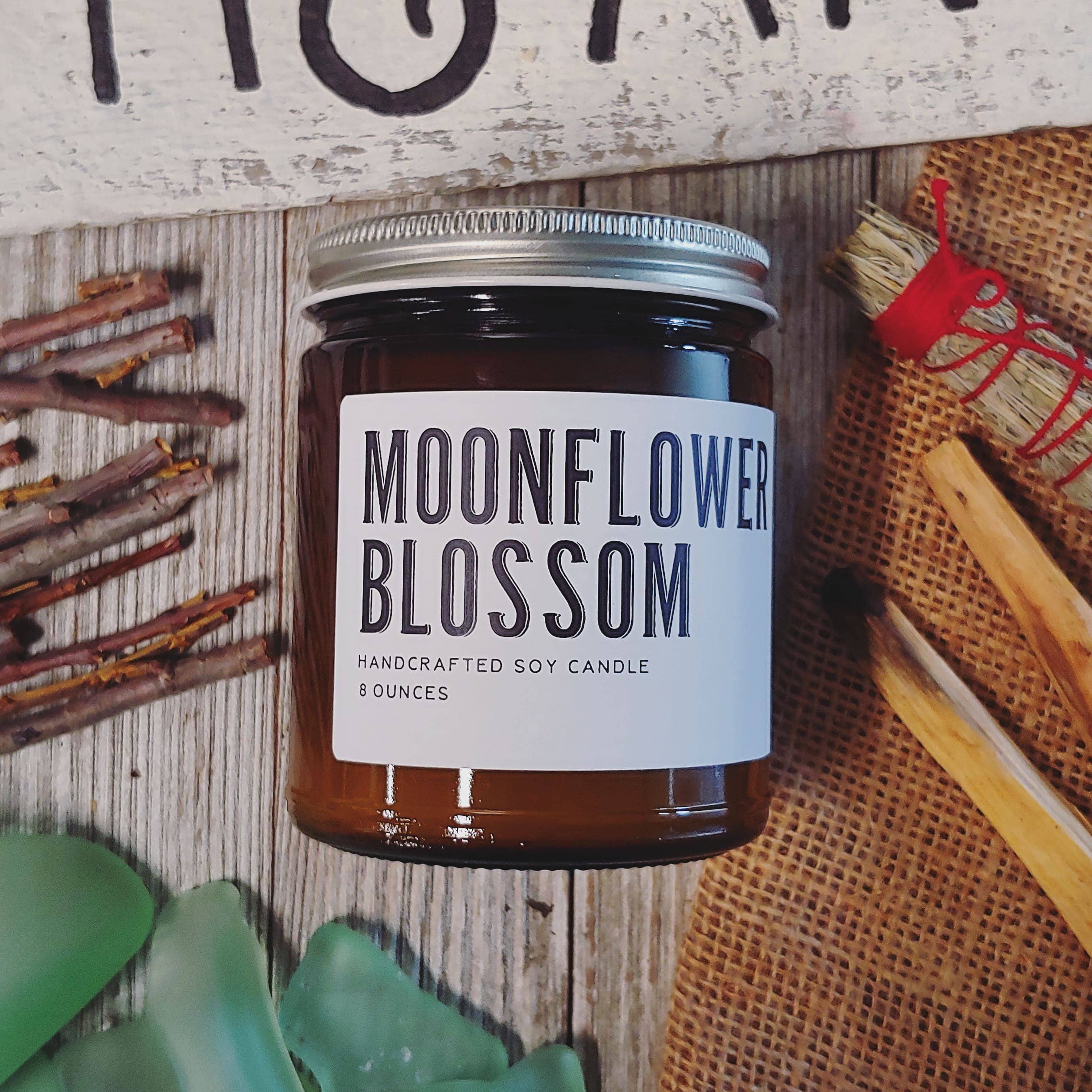 Vegan Soy Candle: Hand-Poured Natural Aromatherapy