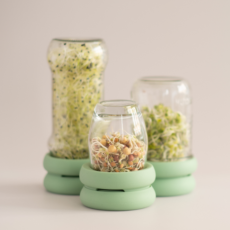 Silicone Sprouting Lid