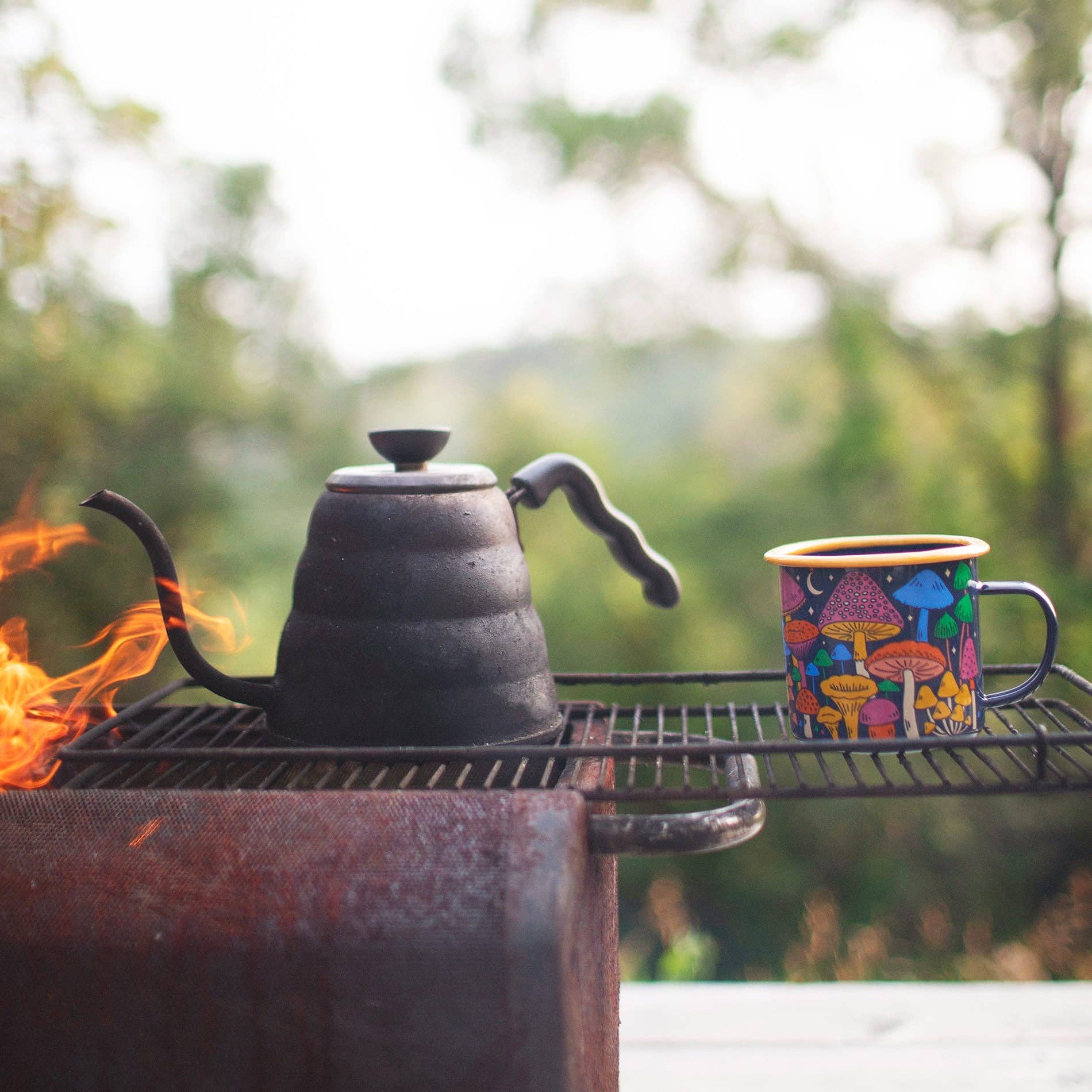 Enamel Coffee &amp; Camp Mug 16 Oz