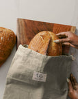 Beeswax Lined Bread Bag: Bees Wrap