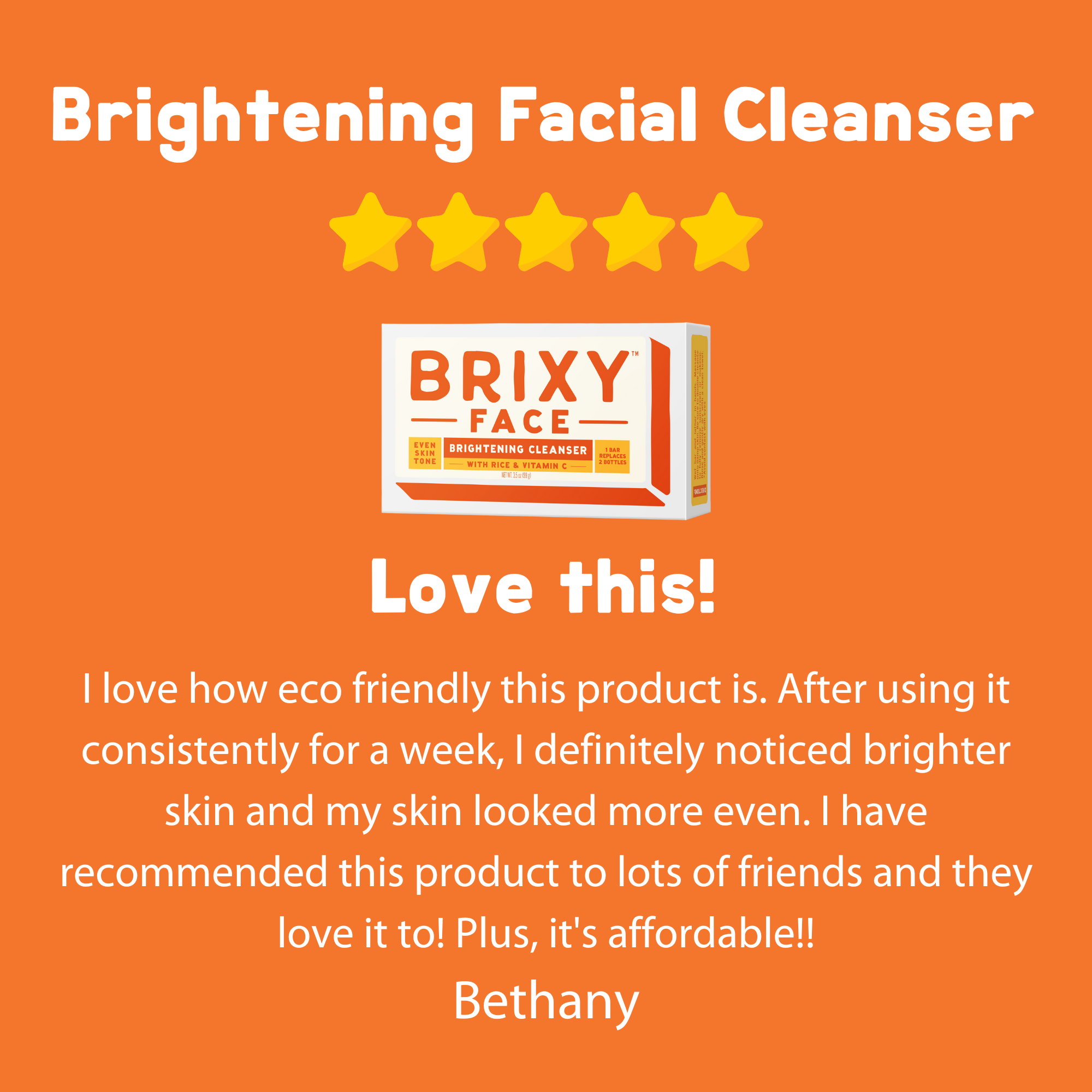 Facial Cleansing Bar: Brixy