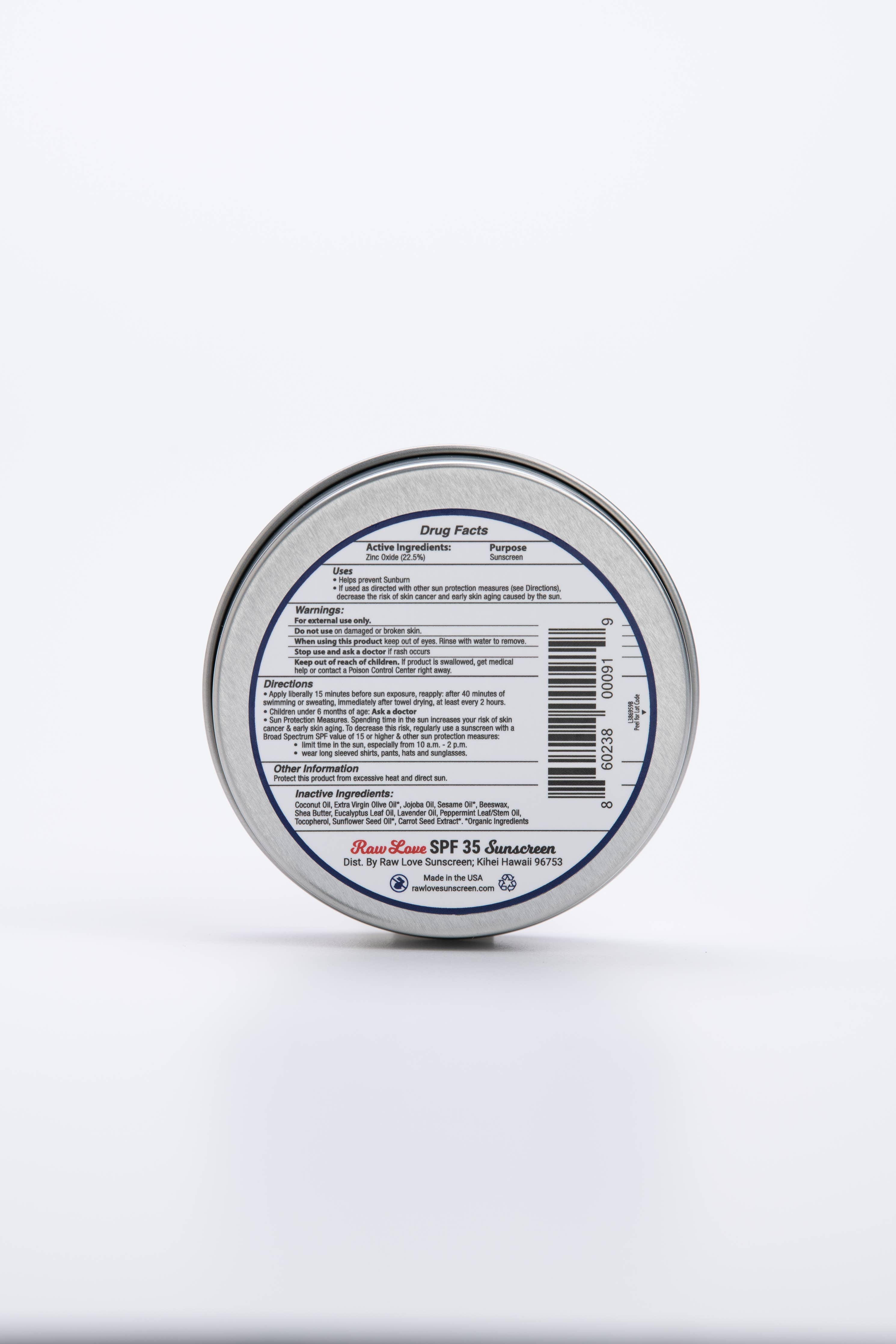 Mineral Sunscreen: SPF 35