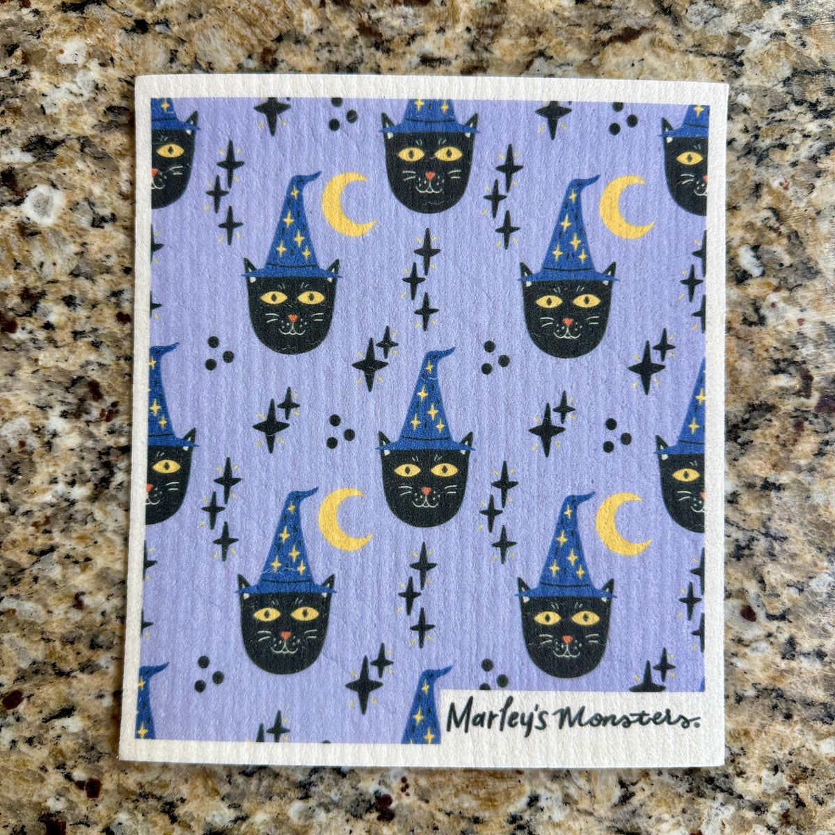 Swedish Dish Cloth: Spooky Halloween