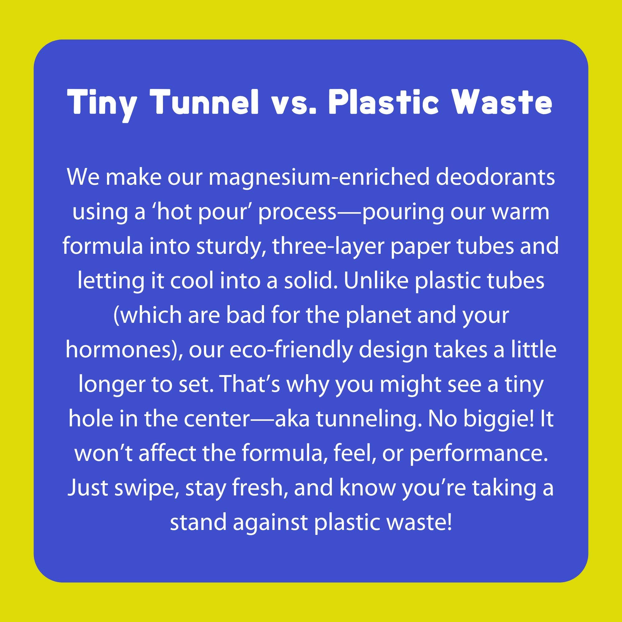 Deodorant: Magnesium Enriched &amp; Aluminum Free