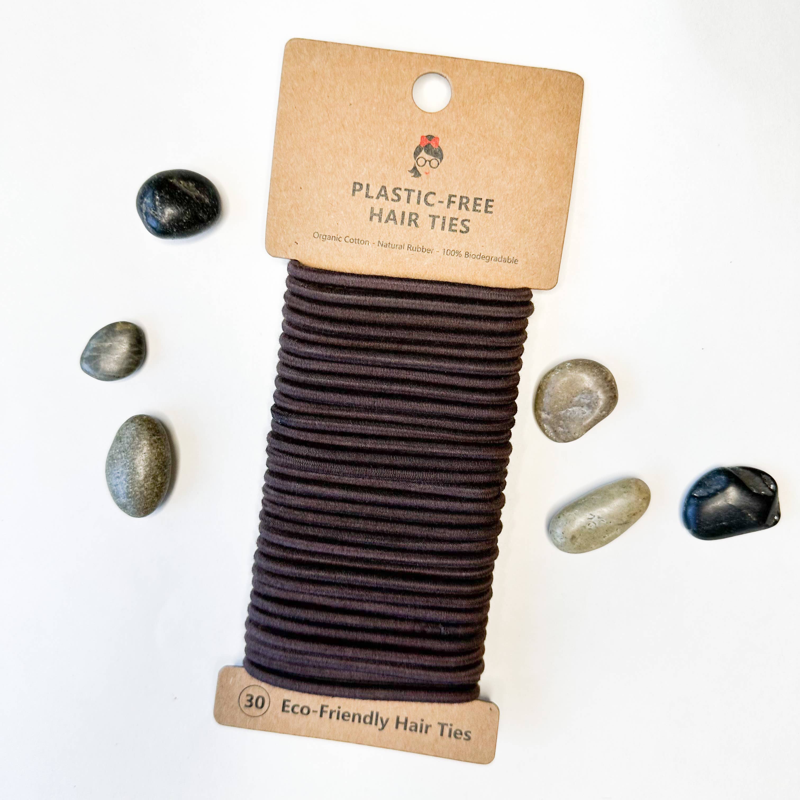 Planet-Friendly Hair Ties | Organic, Biodegradable, Plastic-Free &amp; Durable