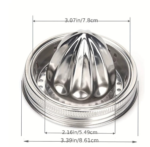 Stainless Steel Juicer: Wide Mouth