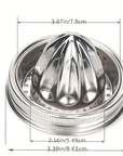 Stainless Steel Juicer: Wide Mouth