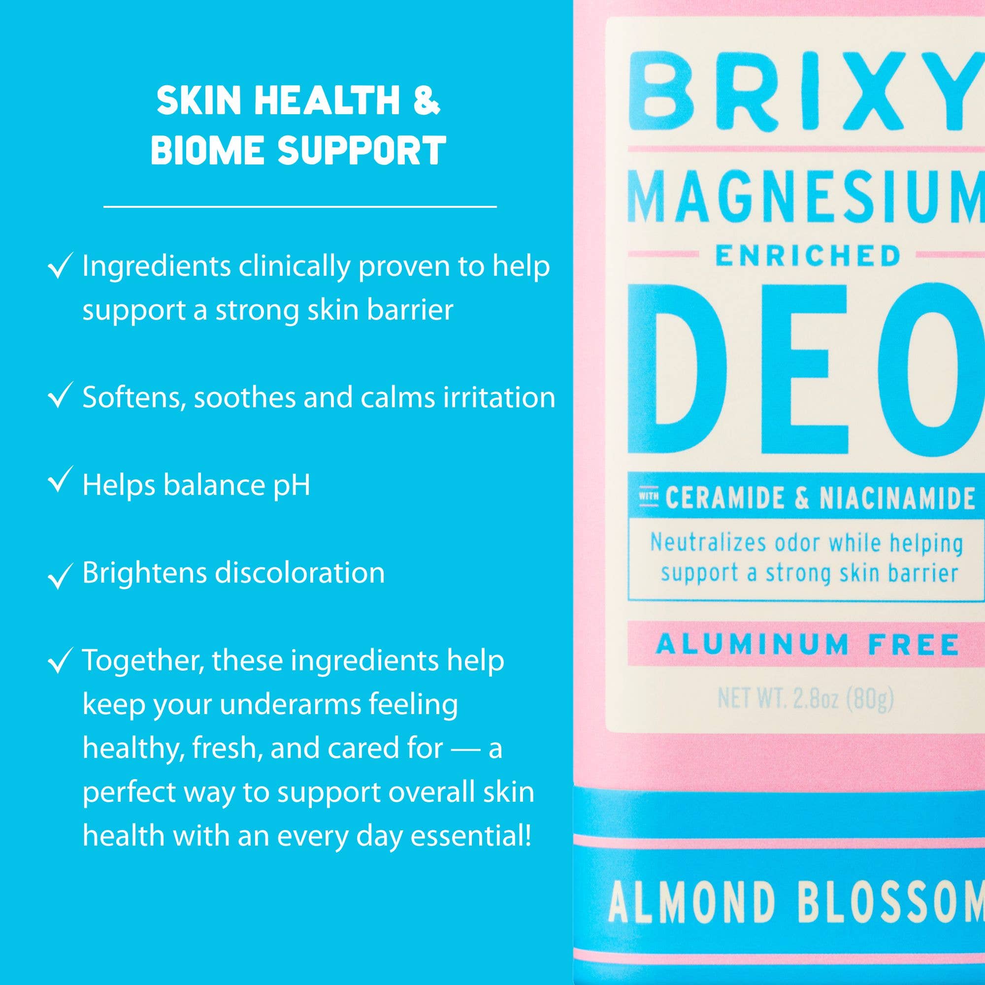 Deodorant: Magnesium Enriched &amp; Aluminum Free