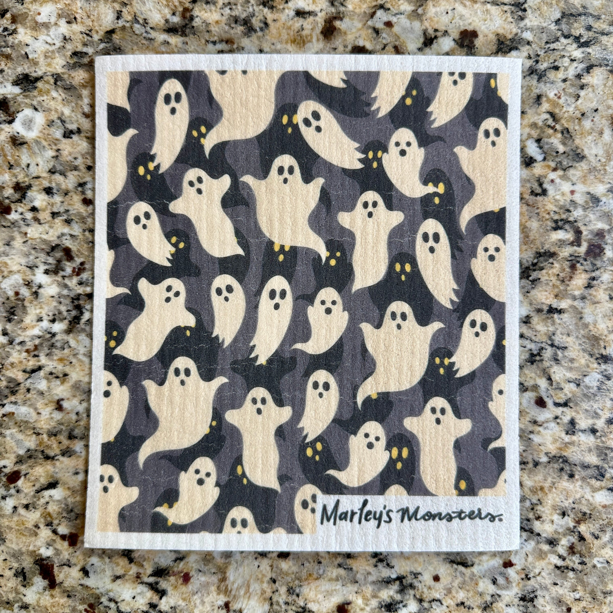 Swedish Dish Cloth: Spooky Halloween