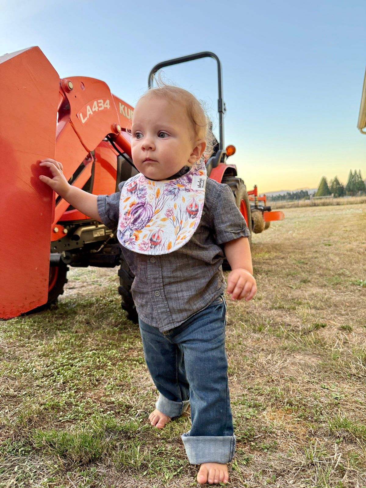 Baby Bib: Halloween Prints